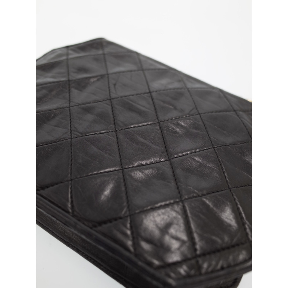 Chanel Matelasse Mini Chain Shoulder Bag Black - Picture 7 of 9